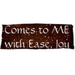 All of Life Comes to Me with Ease, Joy and Glory Body Pillow Case (Dakimakura)