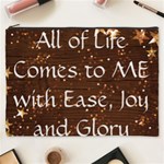All of Life Comes to Me with Ease, Joy and Glory Cosmetic Bag (XXXL)
