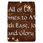 All of Life Comes to Me with Ease, Joy and Glory Removable Flap Cover (S)