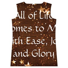 All of Life Comes to Me with Ease, Joy and Glory Women s Basketball Tank Top from ArtsNow.com Back