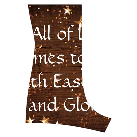 All of Life Comes to Me with Ease, Joy and Glory Boyleg Halter Swimsuit  from ArtsNow.com Back Right