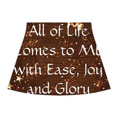 All of Life Comes to Me with Ease, Joy and Glory Halter Dress Swimsuit  from ArtsNow.com Front Skirt