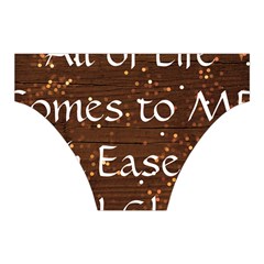 All of Life Comes to Me with Ease, Joy and Glory Halter Dress Swimsuit  from ArtsNow.com Bottom Back