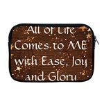 All of Life Comes to Me with Ease, Joy and Glory Apple MacBook Pro 17  Zipper Case