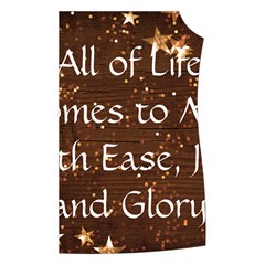 All of Life Comes to Me with Ease, Joy and Glory Women s Button Up Vest from ArtsNow.com Front Left
