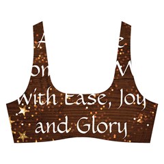 All of Life Comes to Me with Ease, Joy and Glory Cross Back Hipster Bikini Set from ArtsNow.com Front