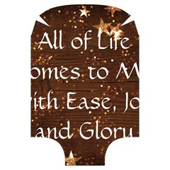 All of Life Comes to Me with Ease, Joy and Glory Luggage Cover (Large) from ArtsNow.com Back