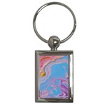 My Pour Cup Painting CBDOilPrincess 2f6f4687-760e-4dbb-9602-faede491240e Key Chain (Rectangle)