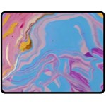My Pour Cup Painting CBDOilPrincess 2f6f4687-760e-4dbb-9602-faede491240e Double Sided Fleece Blanket (Medium) 