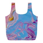 My Pour Cup Painting CBDOilPrincess 2f6f4687-760e-4dbb-9602-faede491240e Full Print Recycle Bag (L)