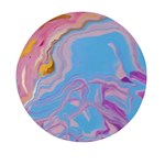My Pour Cup Painting CBDOilPrincess 2f6f4687-760e-4dbb-9602-faede491240e Mini Round Pill Box (Pack of 5)