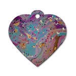 My Pour Cup Painting CBDOilPrincess E675363f-9066-4fc0-b5e7-9ca642760b58 Dog Tag Heart (Two Sides)