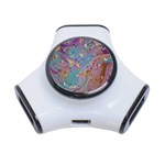 My Pour Cup Painting CBDOilPrincess E675363f-9066-4fc0-b5e7-9ca642760b58 3-Port USB Hub