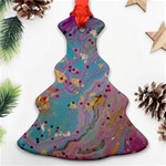 My Pour Cup Painting CBDOilPrincess E675363f-9066-4fc0-b5e7-9ca642760b58 Christmas Tree Ornament (Two Sides)