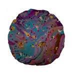 My Pour Cup Painting CBDOilPrincess E675363f-9066-4fc0-b5e7-9ca642760b58 Standard 15  Premium Round Cushions