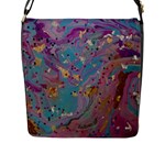 My Pour Cup Painting CBDOilPrincess E675363f-9066-4fc0-b5e7-9ca642760b58 Flap Closure Messenger Bag (L)