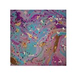 My Pour Cup Painting CBDOilPrincess E675363f-9066-4fc0-b5e7-9ca642760b58 Small Satin Scarf (Square)