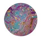 My Pour Cup Painting CBDOilPrincess E675363f-9066-4fc0-b5e7-9ca642760b58 Mini Round Pill Box