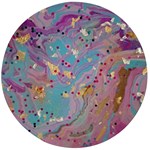 My Pour Cup Painting CBDOilPrincess E675363f-9066-4fc0-b5e7-9ca642760b58 Wooden Bottle Opener (Round)