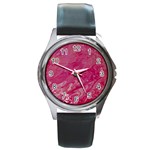 My Pour Cup Painting CBDOilPrincess 5ccf1e57-fc80-4e9f-bf46-a93057c672a9 Round Metal Watch