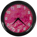 My Pour Cup Painting CBDOilPrincess 5ccf1e57-fc80-4e9f-bf46-a93057c672a9 Wall Clock (Black)