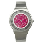 My Pour Cup Painting CBDOilPrincess 5ccf1e57-fc80-4e9f-bf46-a93057c672a9 Stainless Steel Watch