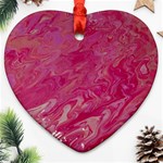 My Pour Cup Painting CBDOilPrincess 5ccf1e57-fc80-4e9f-bf46-a93057c672a9 Heart Ornament (Two Sides)