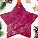 My Pour Cup Painting CBDOilPrincess 5ccf1e57-fc80-4e9f-bf46-a93057c672a9 Star Ornament (Two Sides)