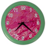 My Pour Cup Painting CBDOilPrincess 5ccf1e57-fc80-4e9f-bf46-a93057c672a9 Color Wall Clock