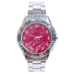 My Pour Cup Painting CBDOilPrincess 5ccf1e57-fc80-4e9f-bf46-a93057c672a9 Stainless Steel Analogue Watch