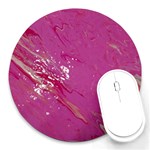 My Pour Cup Painting CBDOilPrincess E6d0aa64-0a00-4bb0-9d64-d9c98a867acf Round Mousepads