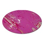 My Pour Cup Painting CBDOilPrincess E6d0aa64-0a00-4bb0-9d64-d9c98a867acf Oval Magnet