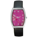 My Pour Cup Painting CBDOilPrincess E6d0aa64-0a00-4bb0-9d64-d9c98a867acf Barrel Style Metal Watch