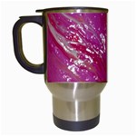 My Pour Cup Painting CBDOilPrincess E6d0aa64-0a00-4bb0-9d64-d9c98a867acf Travel Mugs (White)