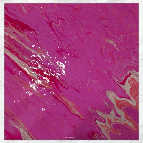 My Pour Cup Painting CBDOilPrincess E6d0aa64 11.4 x11.56  Canvas - 1