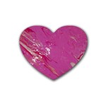 My Pour Cup Painting CBDOilPrincess E6d0aa64-0a00-4bb0-9d64-d9c98a867acf Rubber Coaster (Heart) 