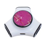 My Pour Cup Painting CBDOilPrincess E6d0aa64-0a00-4bb0-9d64-d9c98a867acf 3-Port USB Hub