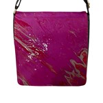 My Pour Cup Painting CBDOilPrincess E6d0aa64-0a00-4bb0-9d64-d9c98a867acf Flap Closure Messenger Bag (L)