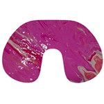 My Pour Cup Painting CBDOilPrincess E6d0aa64-0a00-4bb0-9d64-d9c98a867acf Travel Neck Pillow