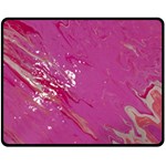 My Pour Cup Painting CBDOilPrincess E6d0aa64-0a00-4bb0-9d64-d9c98a867acf Double Sided Fleece Blanket (Medium) 
