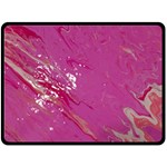 My Pour Cup Painting CBDOilPrincess E6d0aa64-0a00-4bb0-9d64-d9c98a867acf Double Sided Fleece Blanket (Large) 