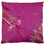 My Pour Cup Painting CBDOilPrincess E6d0aa64-0a00-4bb0-9d64-d9c98a867acf Large Flano Cushion Case (One Side)