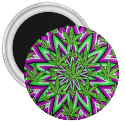 Purple Green White Marijuana Leaves CBDOilPrincess 726130cb Front
