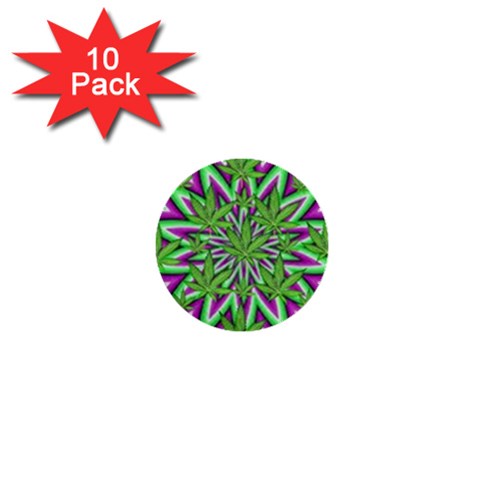 Purple Green White Marijuana Leaves CBDOilPrincess 726130cb Front