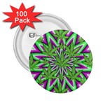 Purple Green White Marijuana Leaves CBDOilPrincess 726130cb-4fcc-4da8-acfb-52b94836ba03 2.25  Buttons (100 pack) 