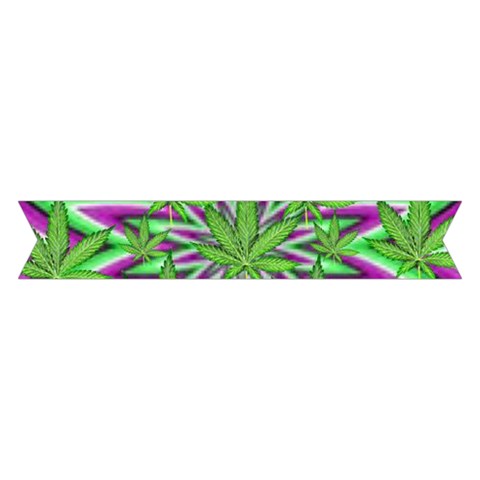 Purple Green White Marijuana Leaves CBDOilPrincess 726130cb Strap