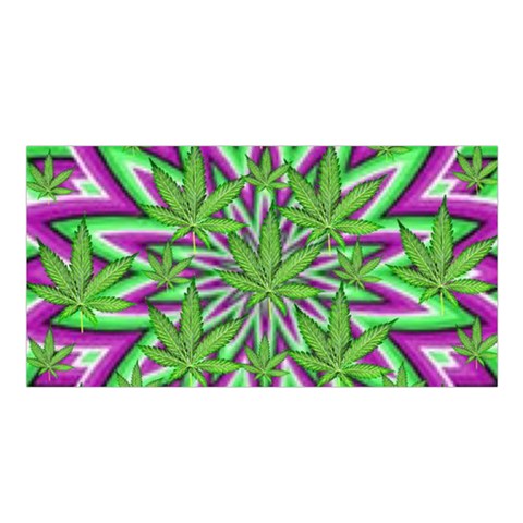 Purple Green White Marijuana Leaves CBDOilPrincess 726130cb Front