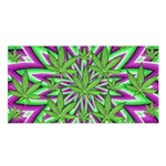 Purple Green White Marijuana Leaves CBDOilPrincess 726130cb-4fcc-4da8-acfb-52b94836ba03 Satin Shawl