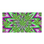 Purple Green White Marijuana Leaves CBDOilPrincess 726130cb-4fcc-4da8-acfb-52b94836ba03 Satin Wrap