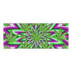 Purple Green White Marijuana Leaves CBDOilPrincess 726130cb Front Top